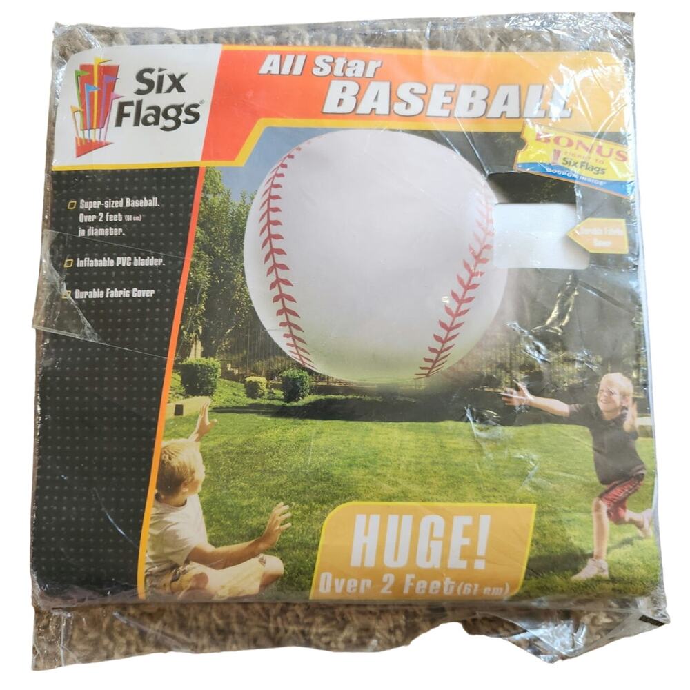 RARE Six Flags All Star BASEBALL